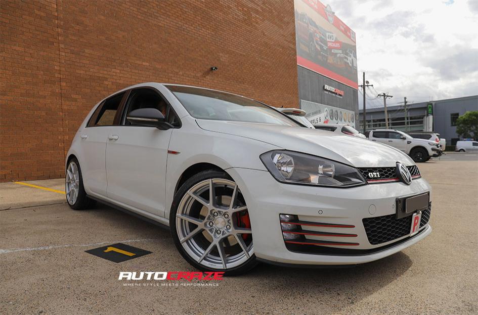 VOLKSWAGEN GOLF KPS BRUSHED WITH SILVER LIP